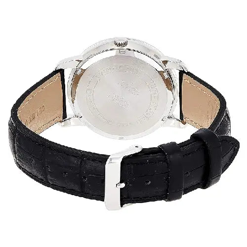 Casio Beside Analog BEM-152L-1AVDF Black Dial Leather Strap Men's Watch