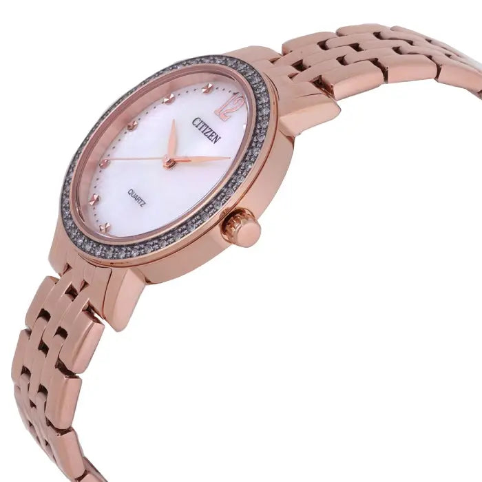 Citizen Quartz Cluster EL3108-53D Women's Watch