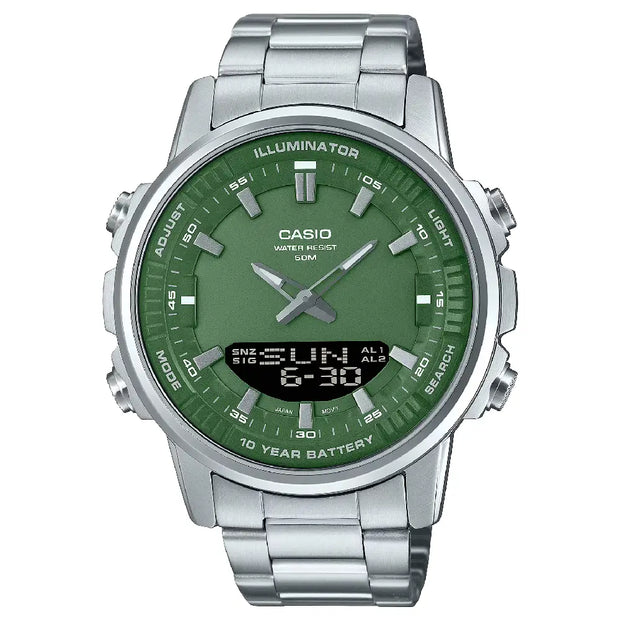 Casio Analog-Digital World Time AMW-880D-3AVDF Men's Watch