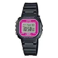 Casio Ladies Digital LA-20WH-4A1DF Pink Dial Resin Strap Women's Watch