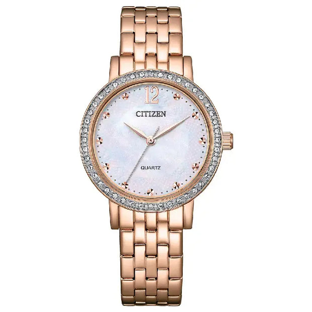 Citizen Quartz Cluster EL3108-53D Women's Watch