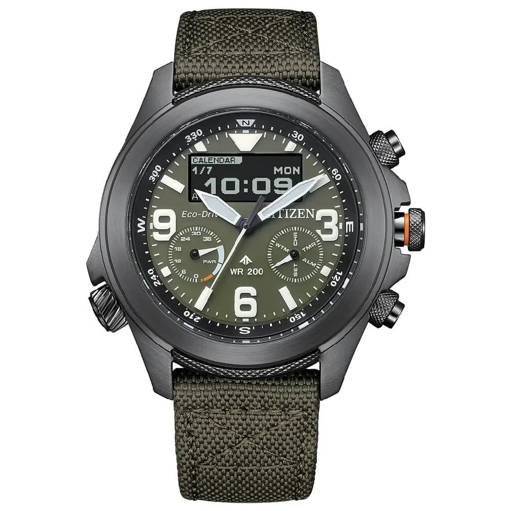 Citizen Promaster Land Eco-Drive JV1005-02W Men's Watch
