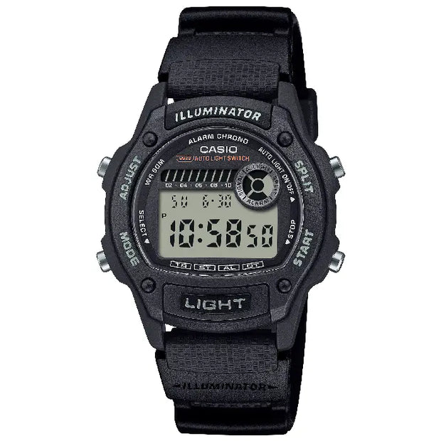 Casio Collection W-220H-1A Digital Dial Resin Strap Men's Watch