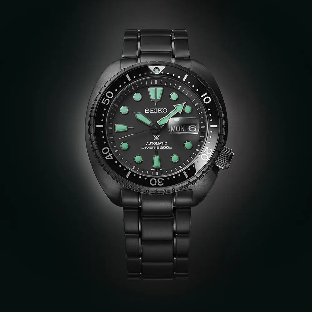 Seiko Prospex SRPK43K1  Night Vision Turtle Automatic Men's Watch