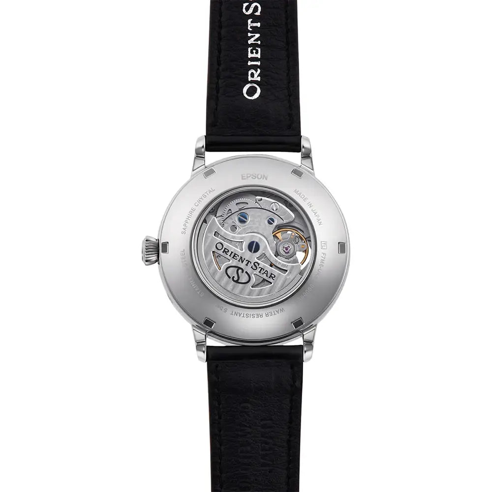 Orient Star Classic Moon Phase Open Heart Automatic RE-AY0106S00B Men's Watch