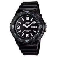 Casio Collection Analog MRW-200H-1B2VDF Black Dial Resin Strap Men's Watch