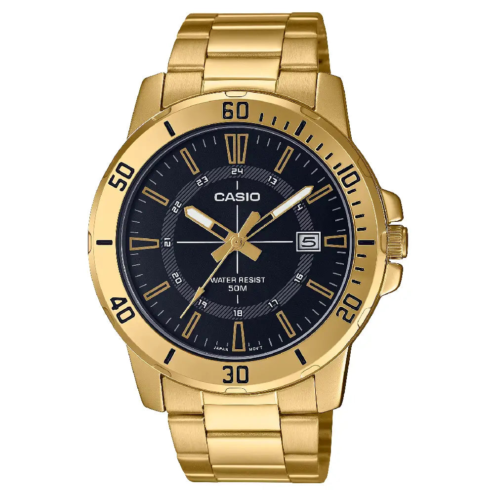 Casio Enticer MTP-VD01G-1CVUDF Date Analog Men's Watch