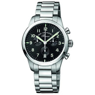 West End  Everbright Chronograph 8091.10.3307W Black Dial Stainless Steel Men's Watch