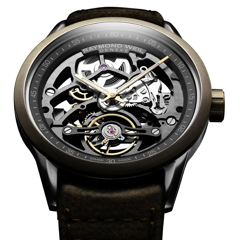Raymond Weil Freelancer Calibre RW1212 Skeleton 2785-SBC-60000 Men's Watch