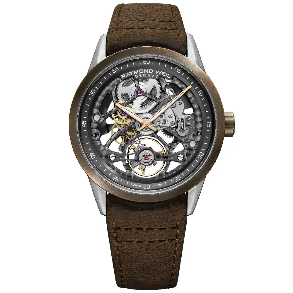Raymond Weil Freelancer Calibre RW1212 Skeleton 2785-SBC-60000 Men's Watch