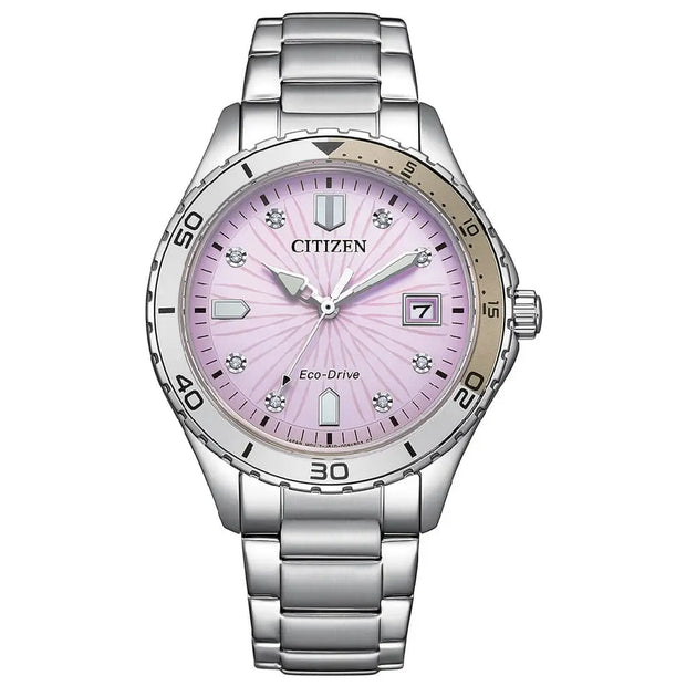 Citizen Eco-Drive Crystal Weekender FE6170-88X Women's Watch