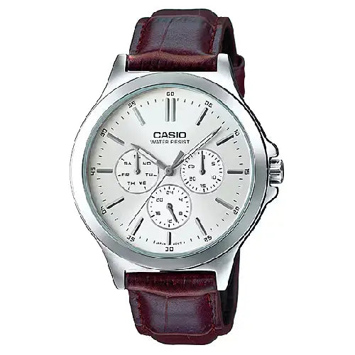 Casio Enticer MTP-V300L-7AUDF Multi-Dial Analog Men's Watch