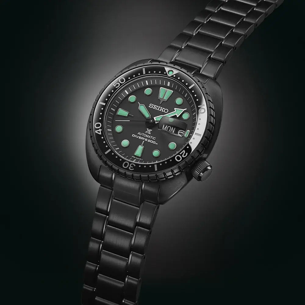 Seiko Prospex SRPK43K1  Night Vision Turtle Automatic Men's Watch