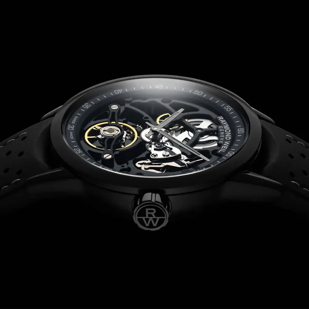 Raymond Weil Freelancer Calibre RW1212 Skeleton 2785-BKR-20000 Men's Watch
