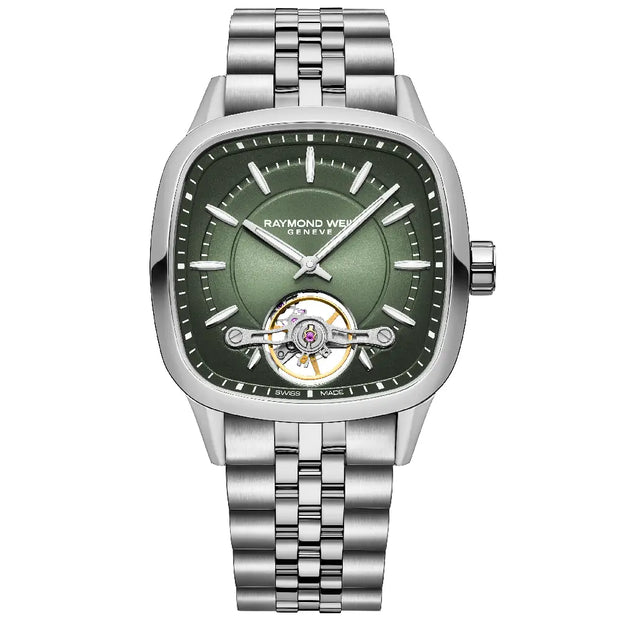 Raymond Weil Freelancer Automatic Cushion 2790-ST-52051 Men's Watch