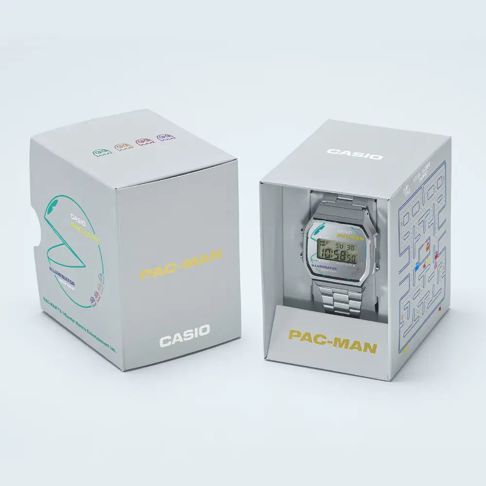Casio Vintage Digital A168WEPC-7ADR PAC-MAN  Unisex Watch