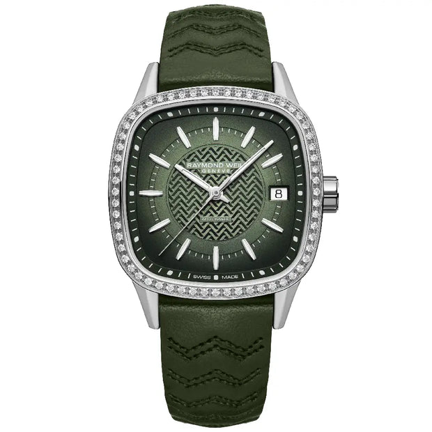 Raymond Weil Freelancer Automatic Cushion Diamond 2490-SCS-52051 Women's Watch