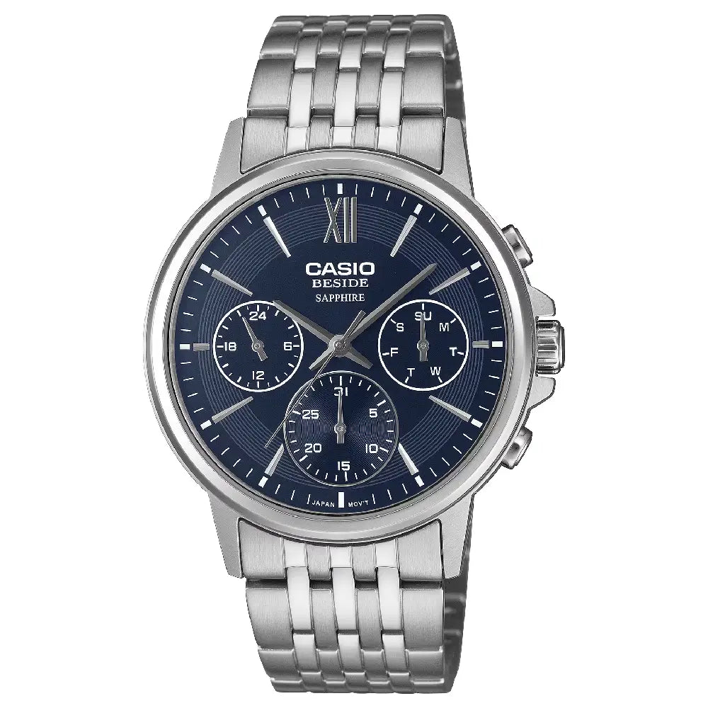 Casio Beside Sapphire Multi-Hand BMS-300D-2A Men's Watch
