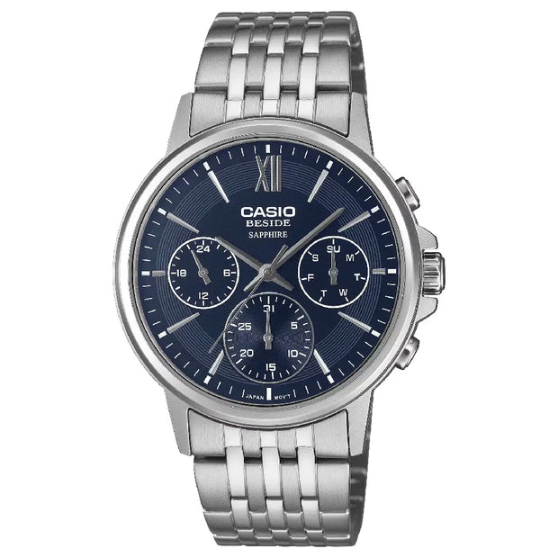 Casio Beside Sapphire Multi-Hand BMS-300D-2A Men's Watch