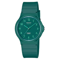 Casio Collection Analog MQ-24B-3BDF Green Dial Resin Strap Unisex Watch