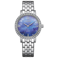 Citizen Quartz Swarovski Crystal EL3100-55N Women's Watch
