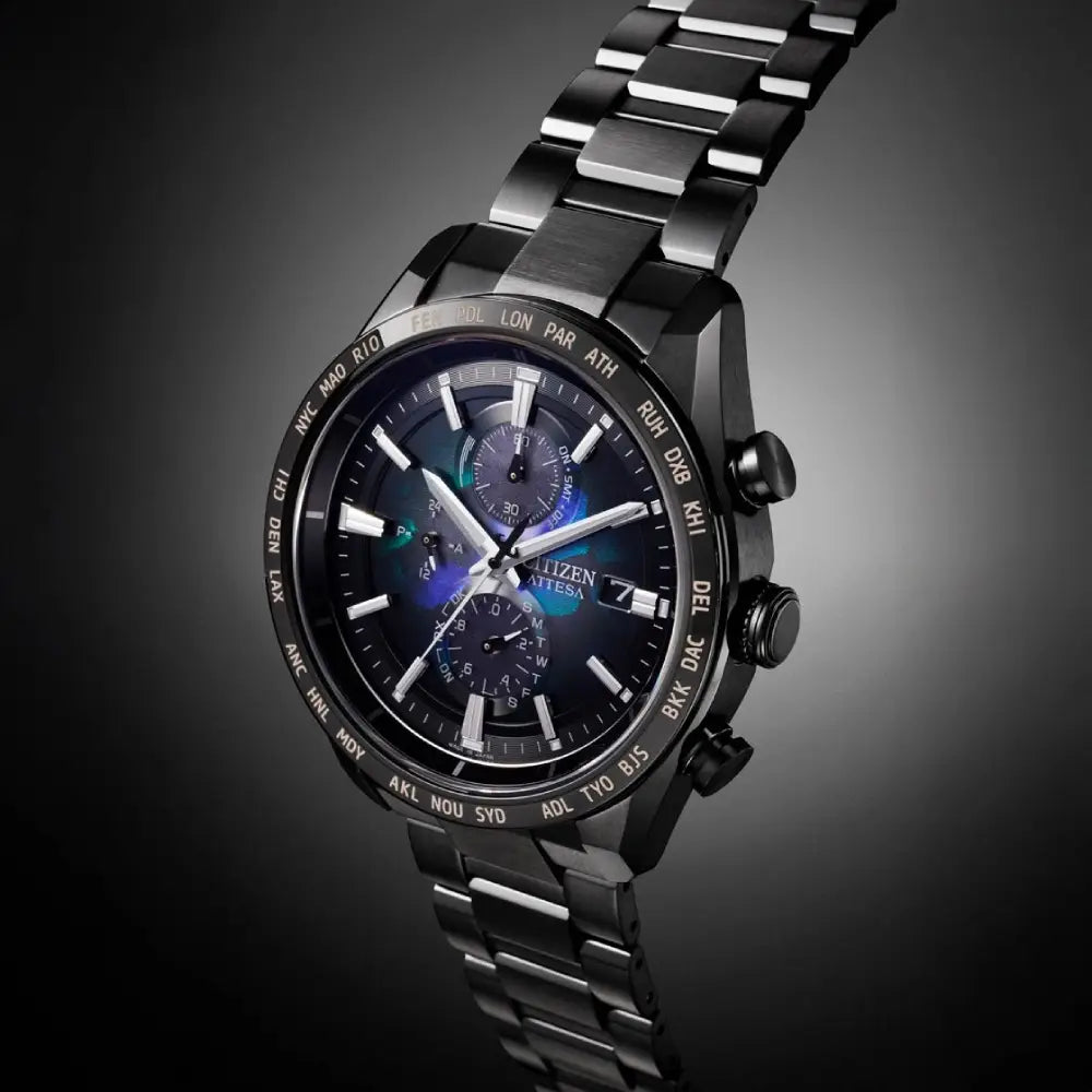 Citizen Attesa Eco-Drive Radio Controlled Layers of Time AT8286-65E Men's Watch