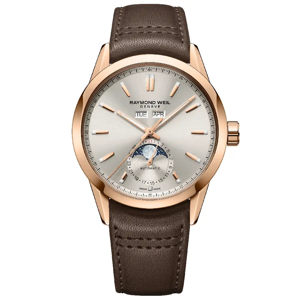 Raymond Weil Freelancer Complete Calendar "Dune" 2766-PC5-64001 Men's Watch