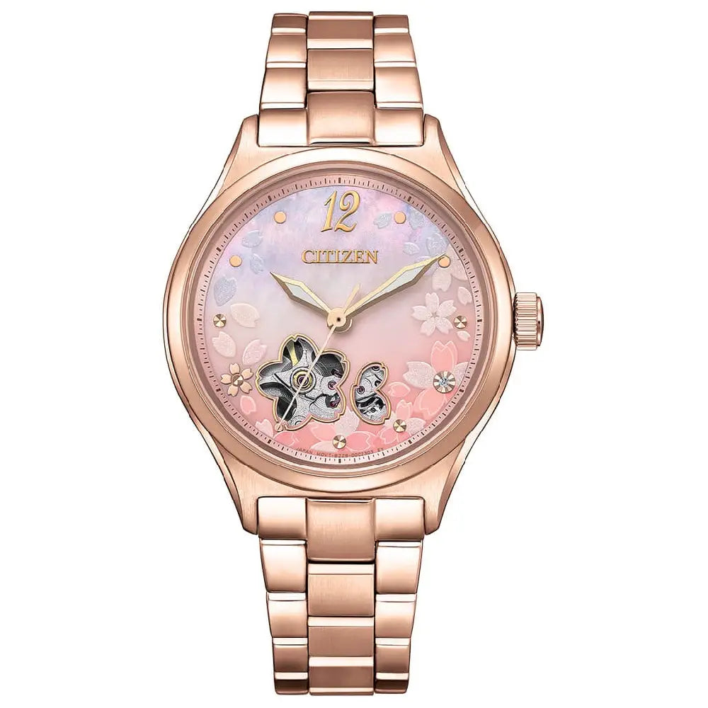 Citizen Mechanical Open Heart PC1017-88Y Women's Watch