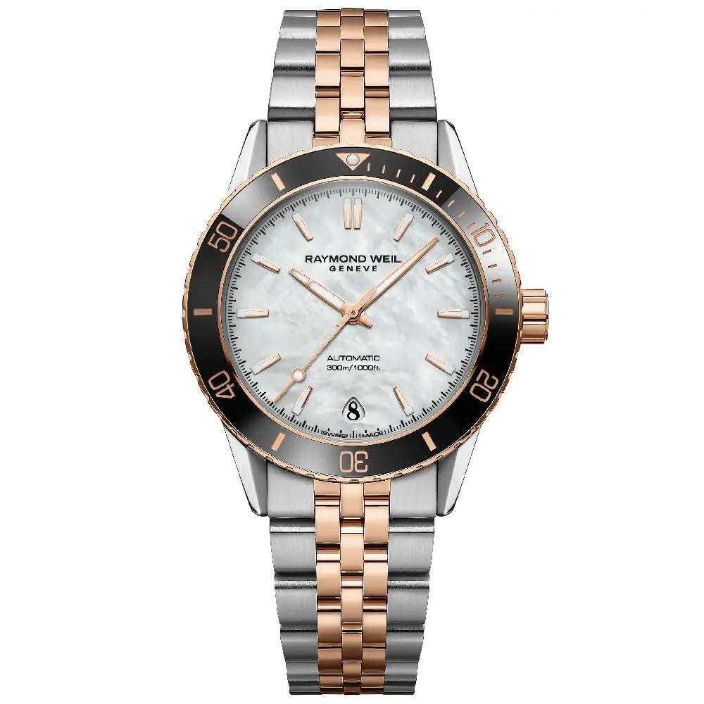 Raymond Weil Freelancer Diver Two-Tone 2755-S51-97001 Women's Watch