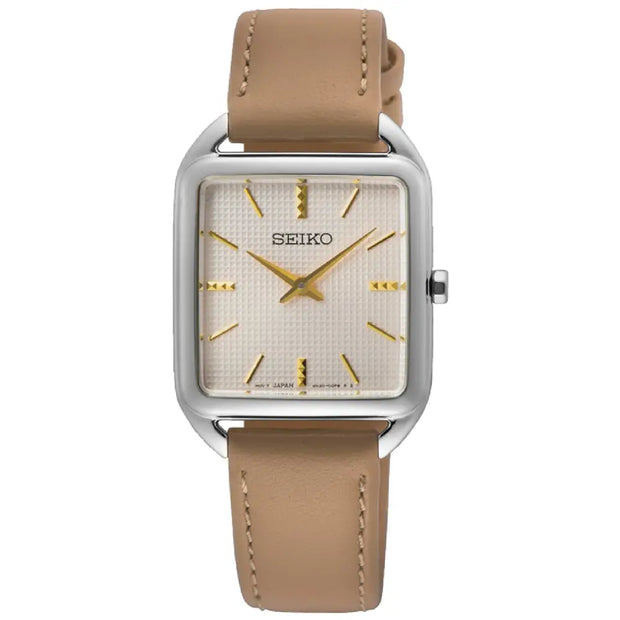 Seiko Essentials SWR089P1 (Seiko Tank) Women's Watch