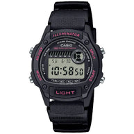 Casio Collection  W-220H-1A2 Digital Dial Resin Strap Men's Watch
