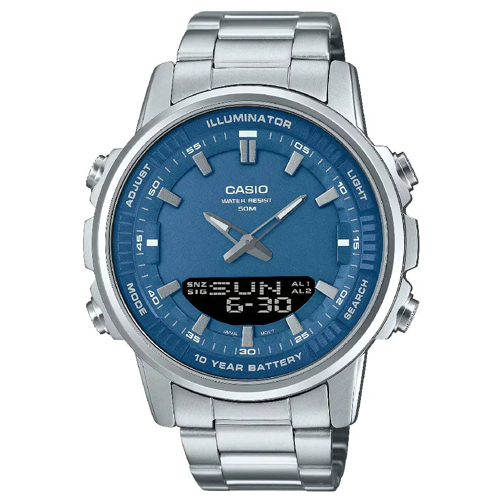 Casio Analog-Digital World Time AMW-880D-2A1VDF Men's Watch