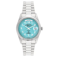 West End Automatic Analog The Classics 6828.10.3377N Turquoise Dial 37mm Stainless Steel Unisex Watch