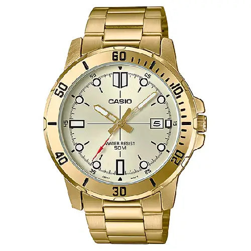 Casio Enticer MTP-VD01G-9EVUDF Date Analog Men's Watch