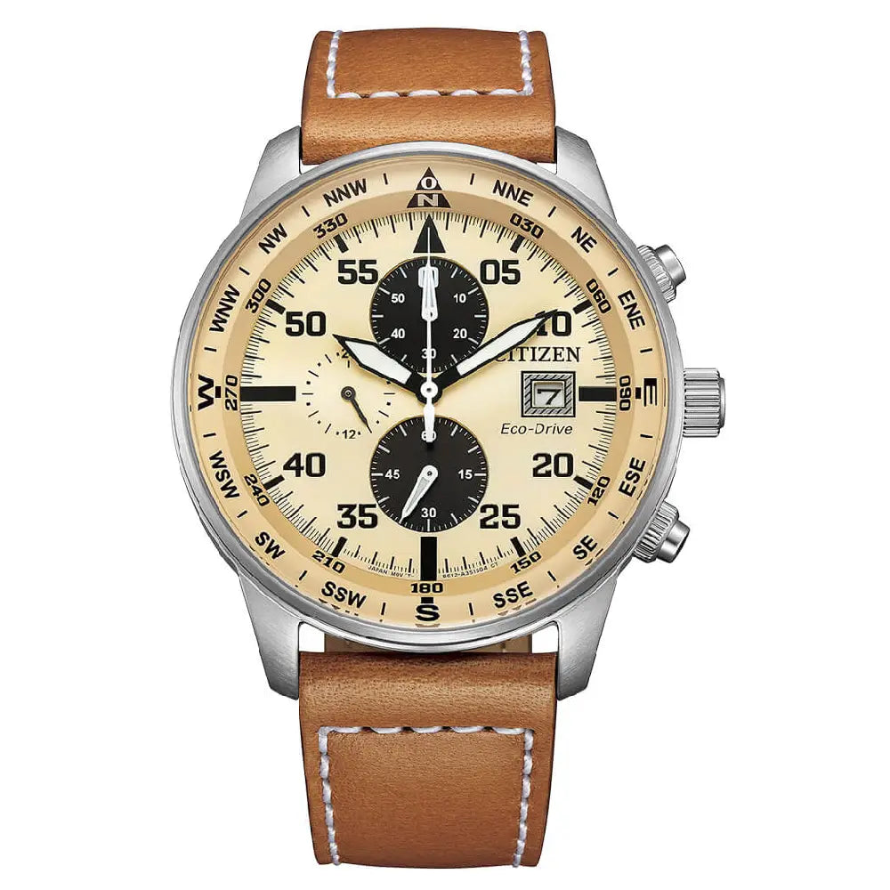 Citizen Eco-Drive "Aviator Chrono" CA0880-15X Men's Watch