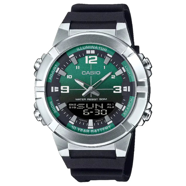 Casio Analog-Digital World Time AMW-870A-3AVDF Men's Watch