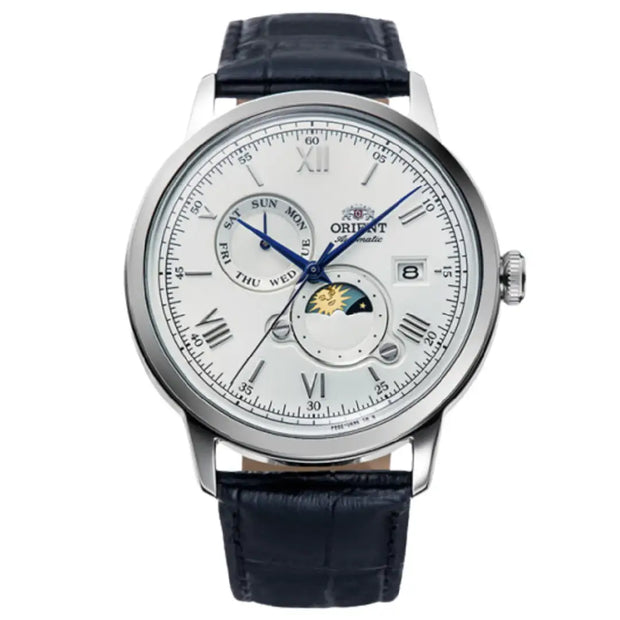 Orient Automatic RA-AK0802S Bambino Sun & Moon Men's Watch