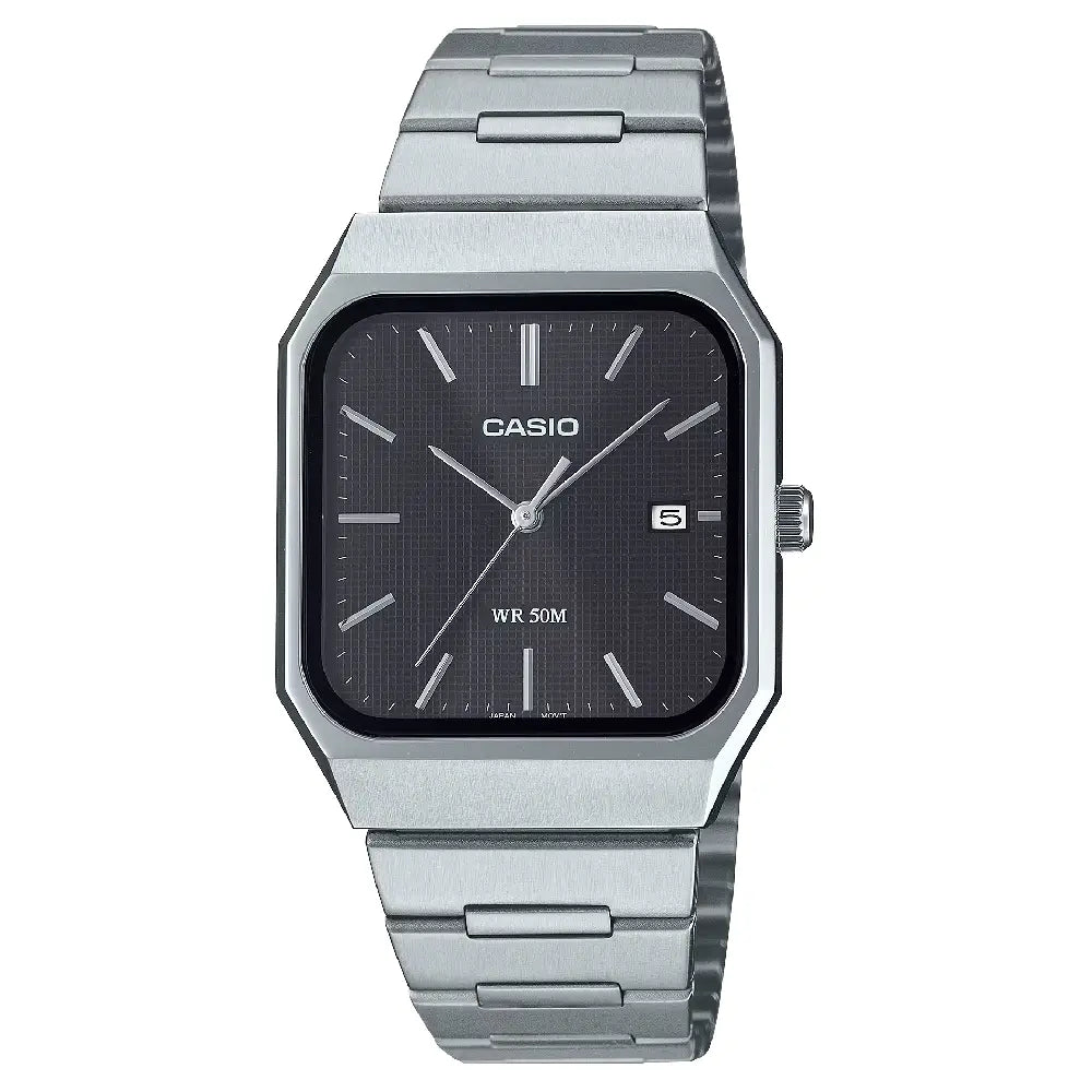Casio Enticer Classic Analog Rectangular MTP-B185D-1AVDF Men's Watch