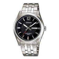 Casio Collection Analog MTP-1335D-1ADF Black Dial Stainless Steel Men's Watch