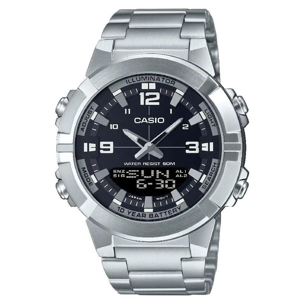 Casio Analog-Digital World Time AMW-870D-1AVDF Men's Watch