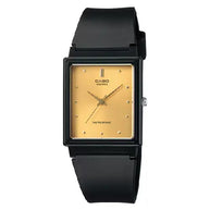 Casio Collection Analog MQ-38-9ADF Gold Dial Resin Strap Unisex Watch
