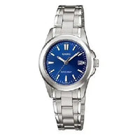 Casio Enticer Ladies Analog LTP-1215A-2A2DF Blue Dial Stainless Steel Women's Watch