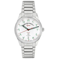 West End Sowar Prima Automatic 8149.10.0789R White Dial with Eastern Arabic Numerals & Stainless Steel Men's Watch