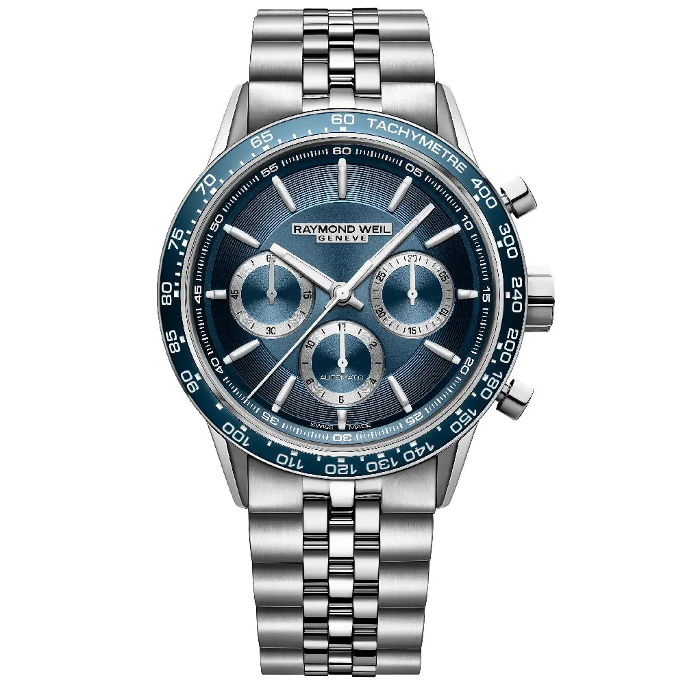 Raymond Weil Freelancer Tri-Compax Chronograph 7741-ST3-50021 Men's Watch