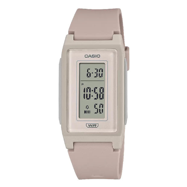 Casio Pop Series Digital LF-10WH-4DF Pink Dial Resin Strap Women's Watch