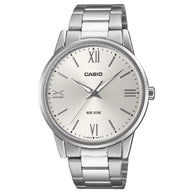 Casio Enticer Classic Analog MTP-1303DD-7A Silver Dial Stainless Steel Men's Watch