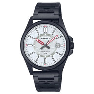 Casio Enticer MTP-E700B-7EVDF Date Analog White Dial Stainless Steel Men's Watch