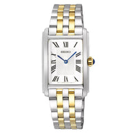 Seiko Essentials SWR087P1 (Seiko Tank) Two-Tone Women's Watch