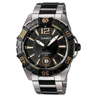 Casio Collection Analog MTD-1070D-1A2VDF Black Dial Stainless Steel Men's Watch