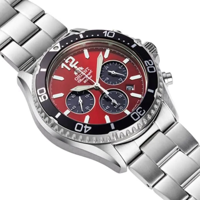 Orient RA-TX0207R Chronograph Solar Men's Watch